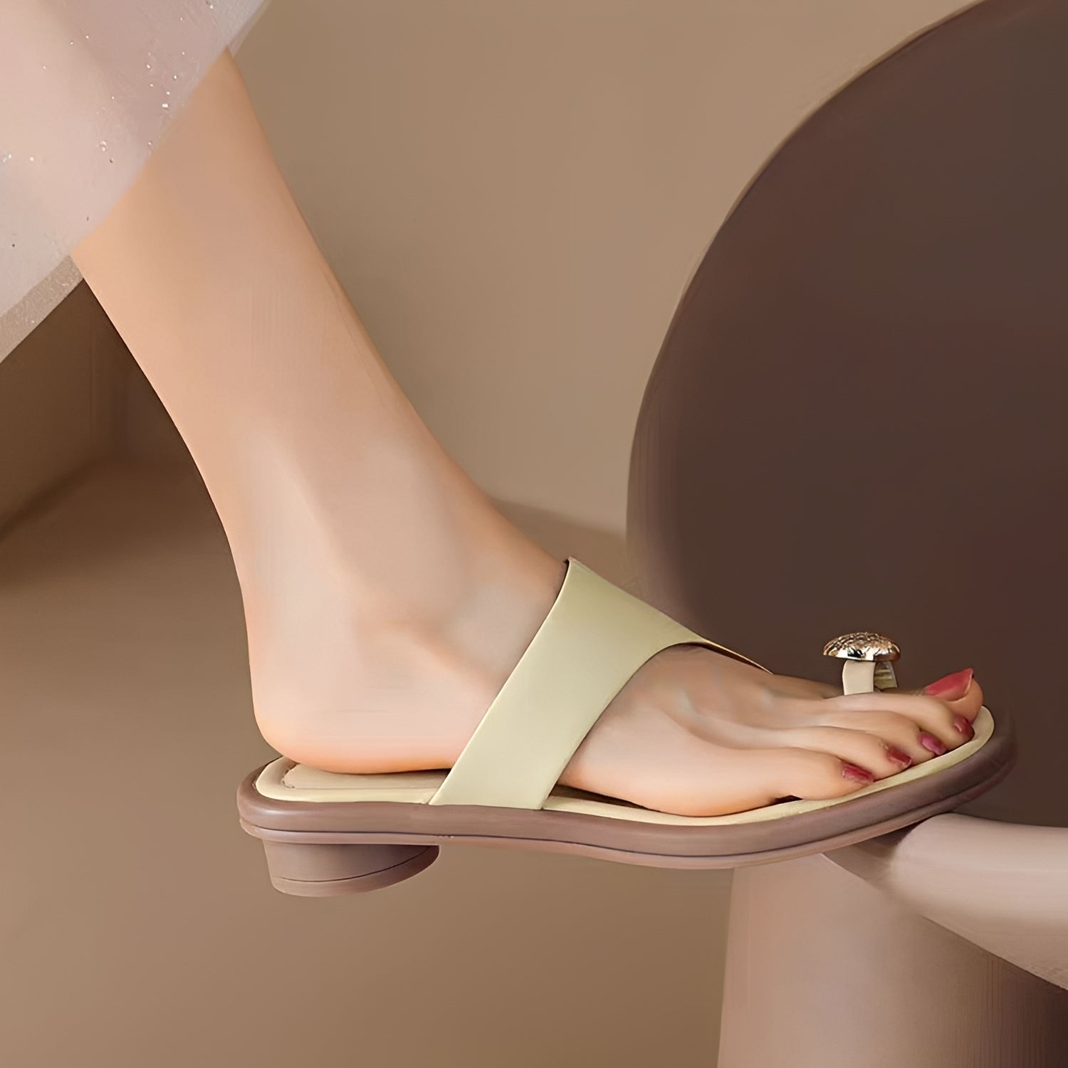 Deanna - Mules Raffinées avec Boucle