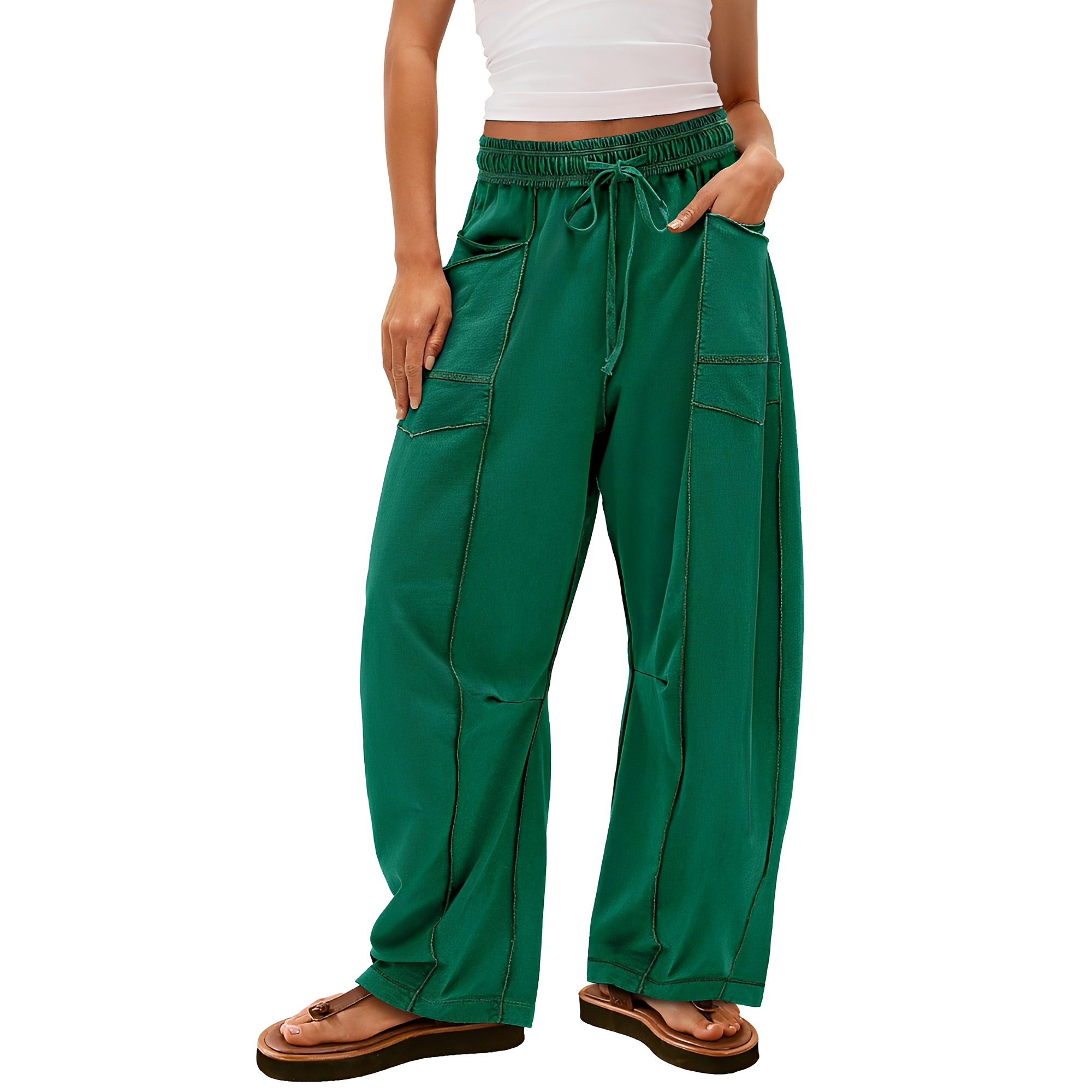 Marianne - Pantalon Élegant Ajusté