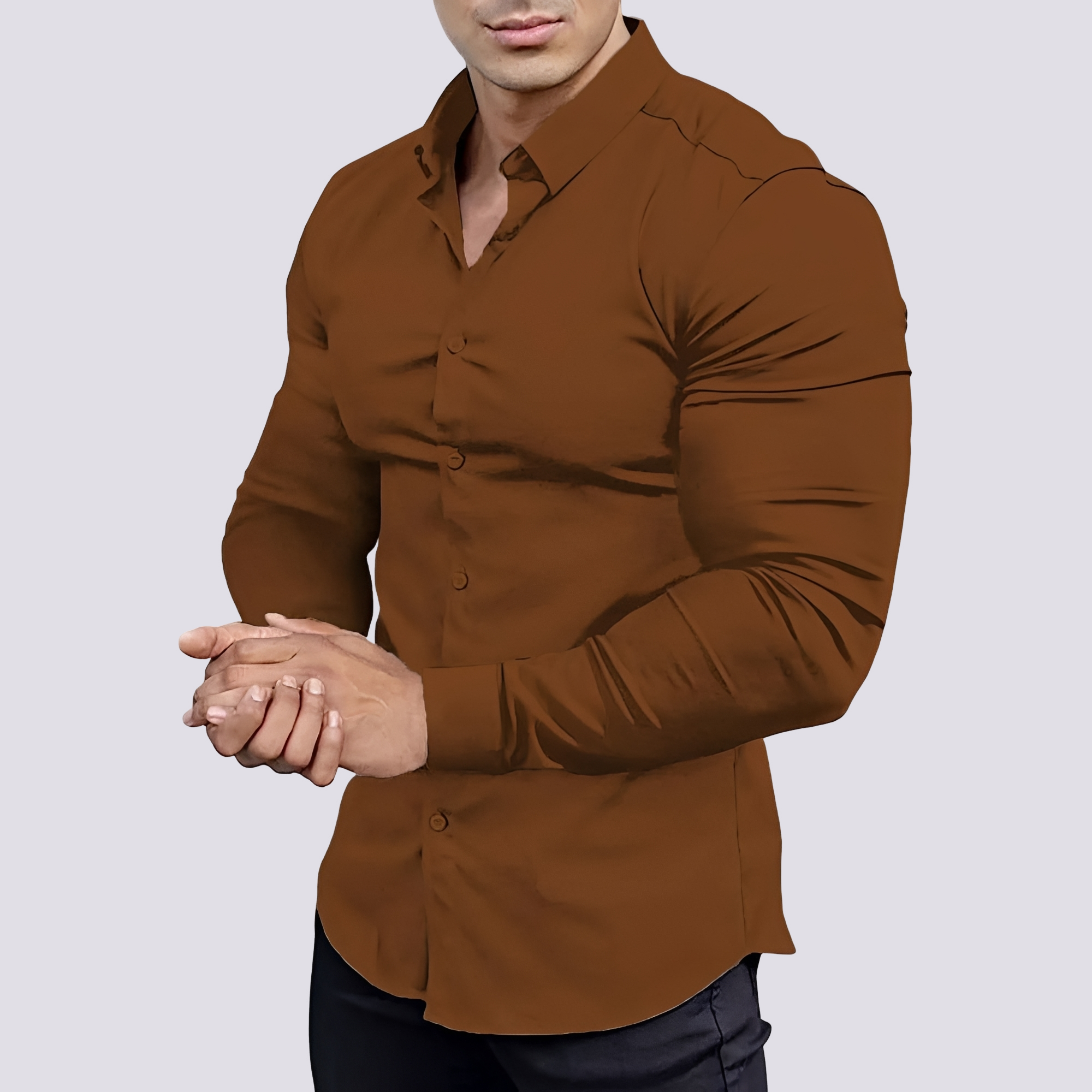 Benson - Chemise Ajustée et Décontractée