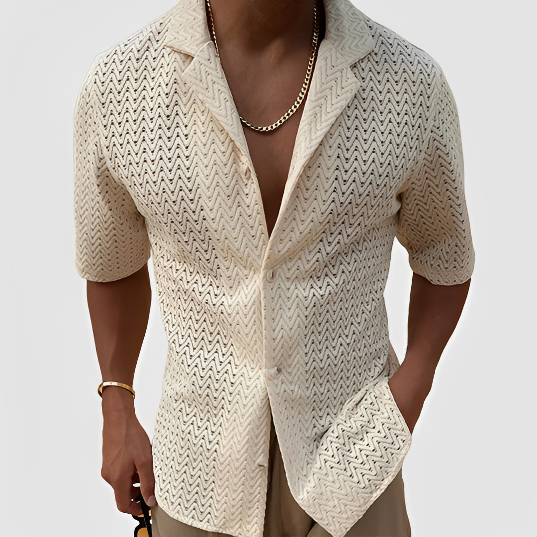 Bernie - Chemise homme d'été légère et aérée