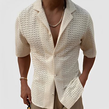 Bernie - Chemise homme d'été légère et aérée