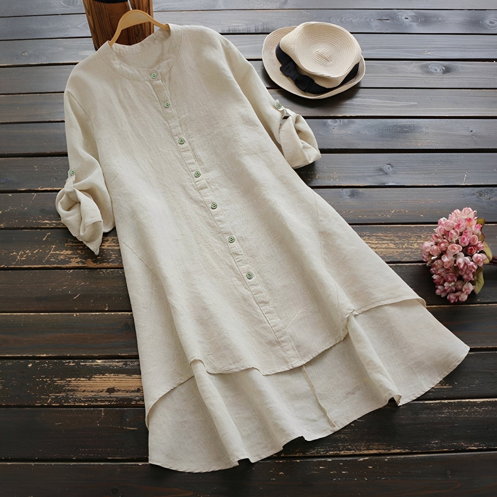 Mildred - Robe Chic avec Fermetures