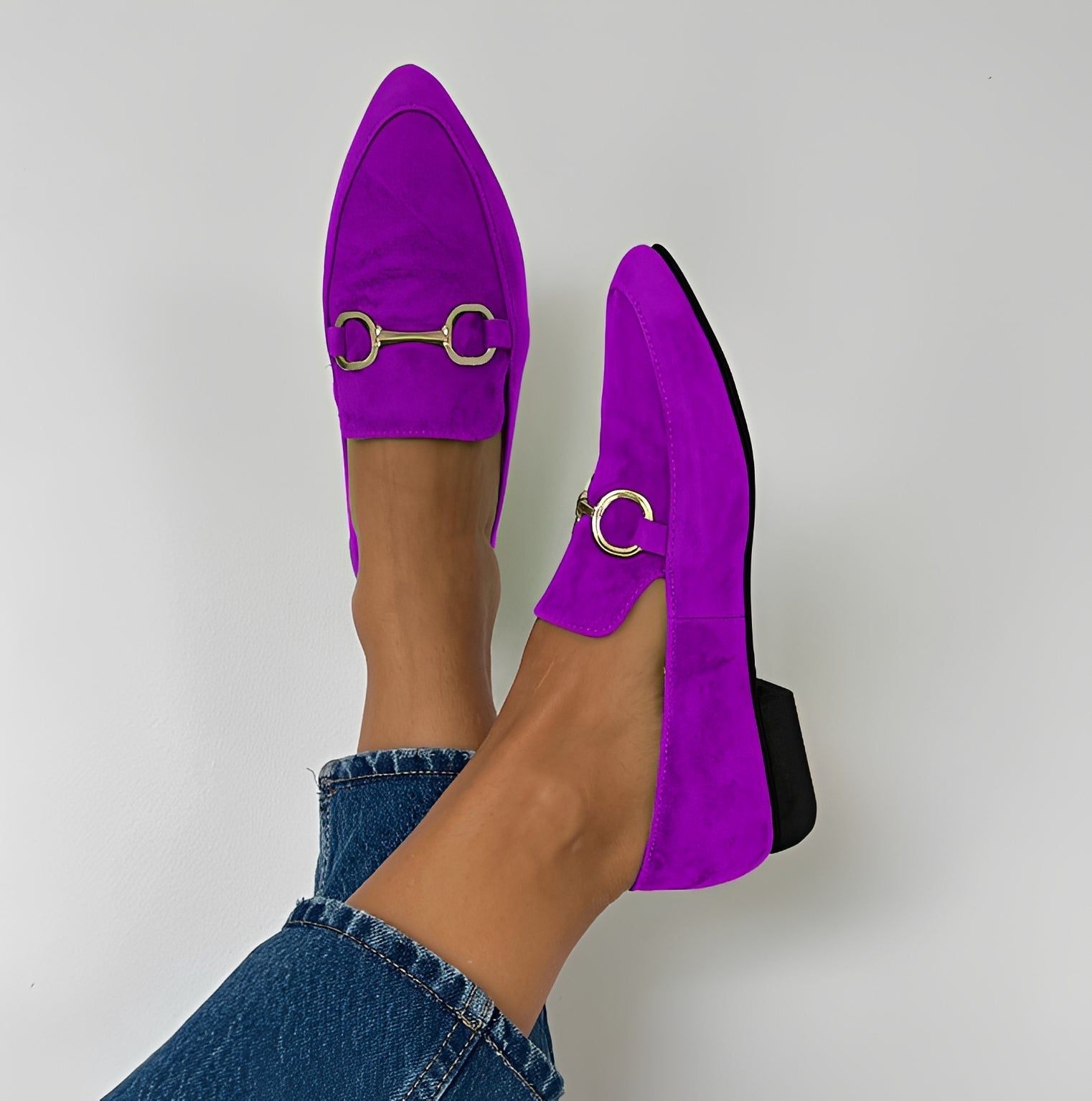 Vinnie - Mocassins Stylés et Colorés à Bout Pointu