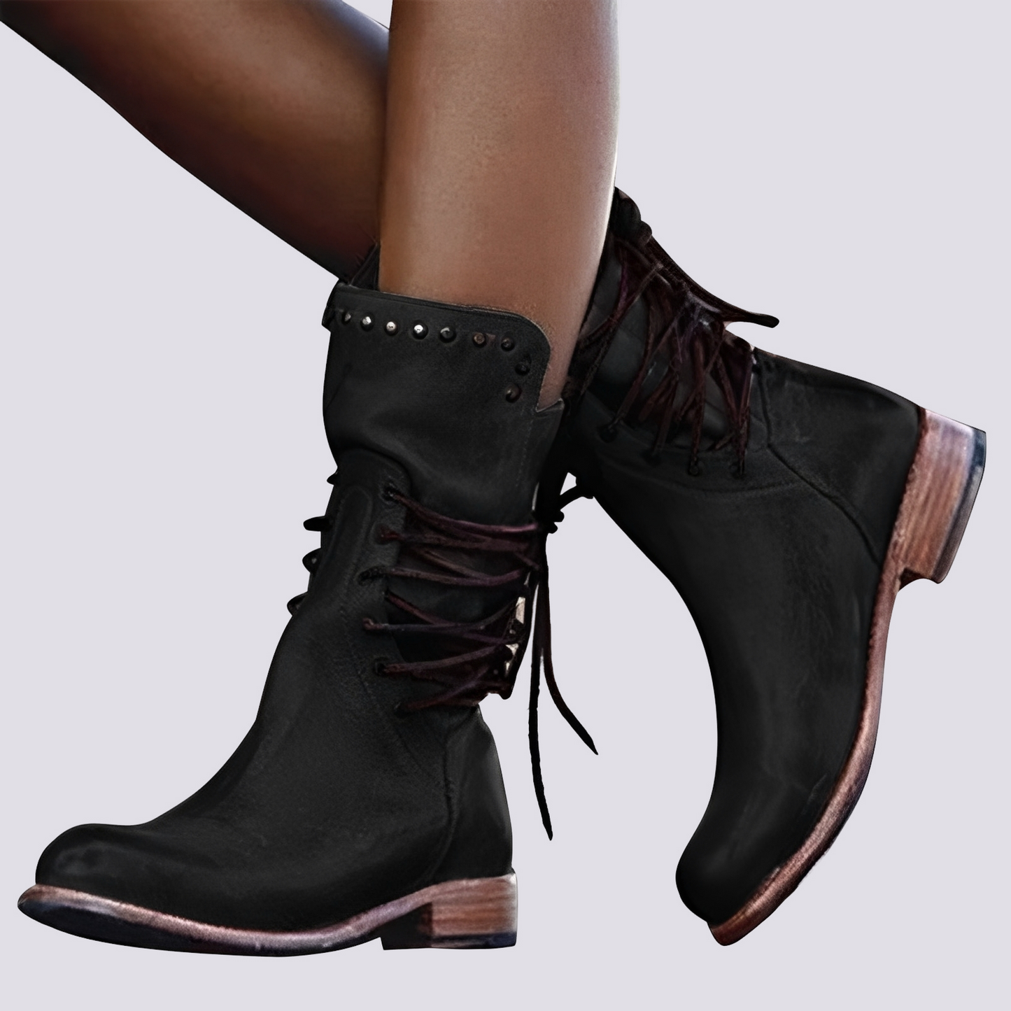 Monica - Bottes longues élégantes à talons