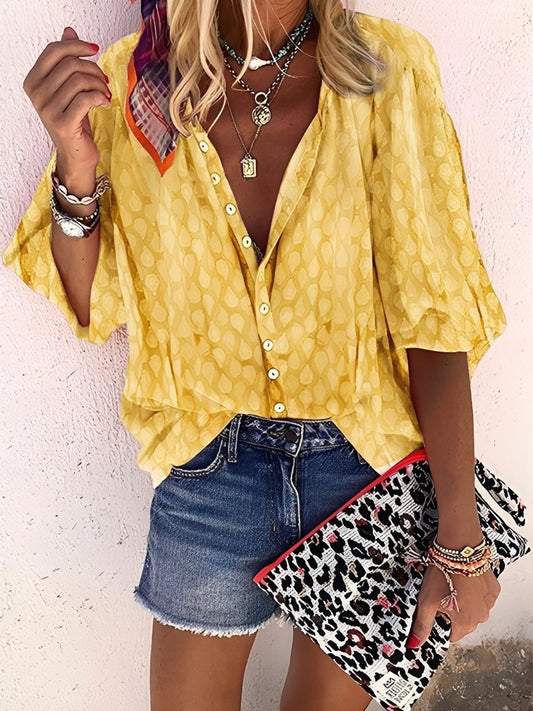 Jesse – Blouse pour femme – coupe ample et décontractée
