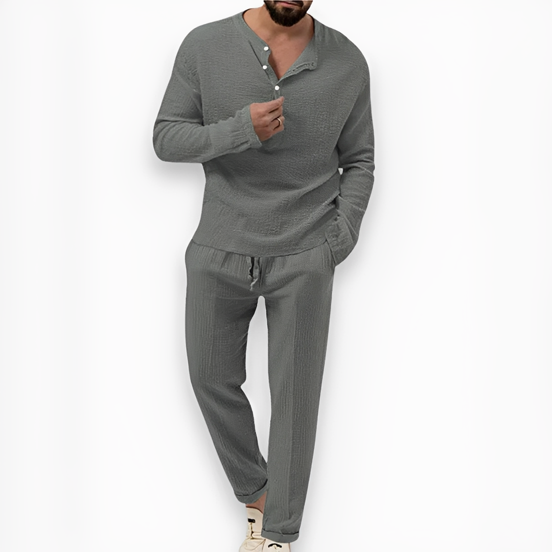 Eduard - Ensemble d'été pour homme avec pantalon et haut
