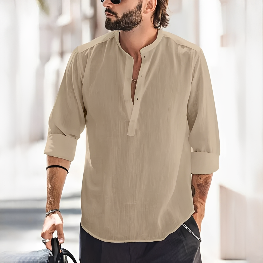 Enrico - Chemise d'été légère et à la mode pour homme