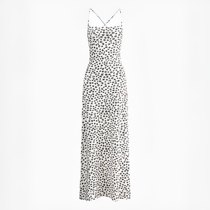 Emily - Robe longue légère à bretelles