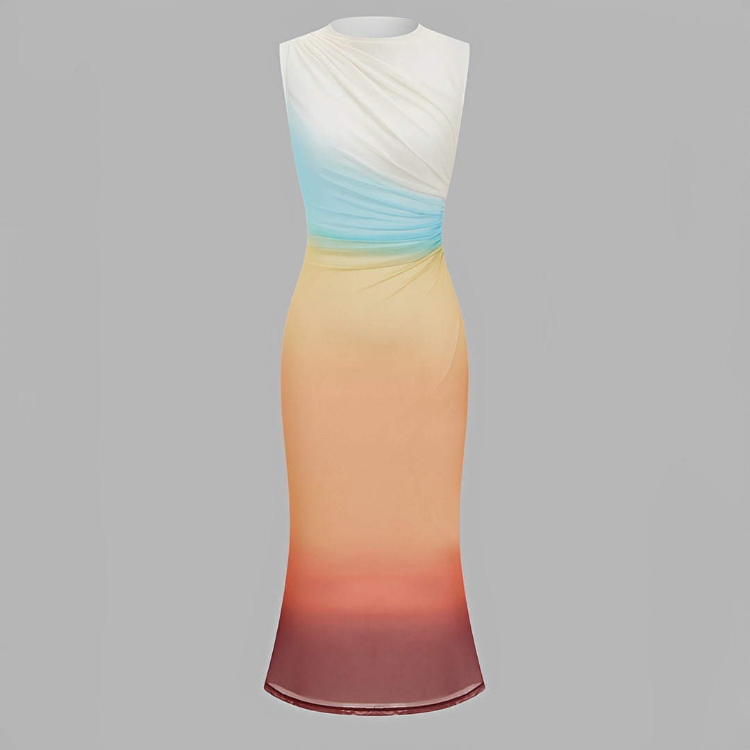 Anjanet - Robe Maxi Dos Nu Élégante