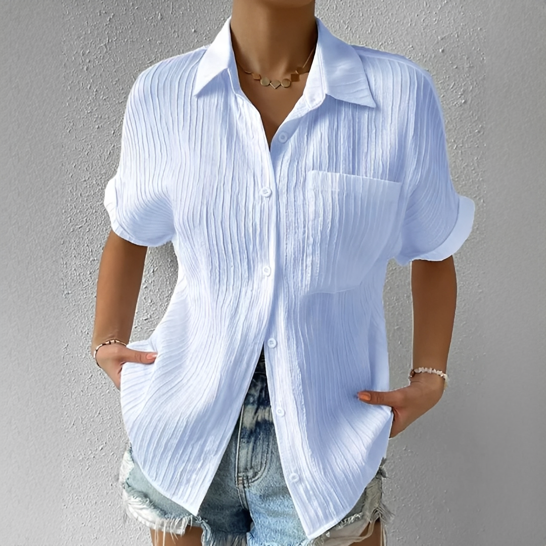 Jaime - Chemise Décontractée à Manches Courtes