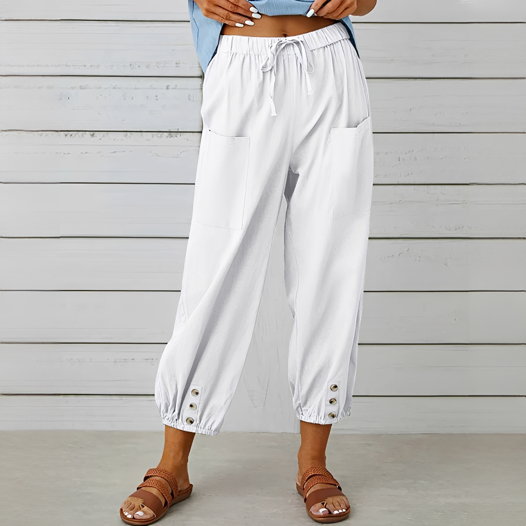 Scarlett - Pantalon agréable à lacets