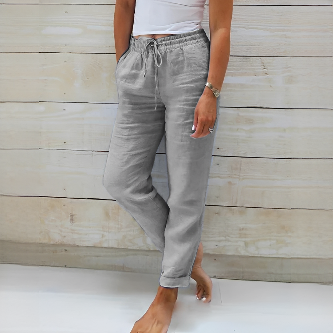 Elinna - Pantalon d'été femme moderne