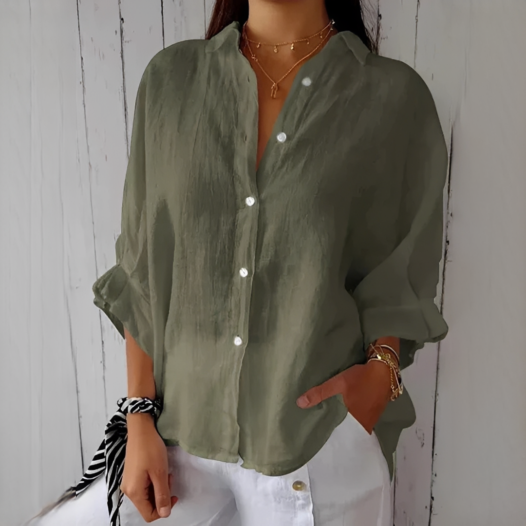 Daniela - Blouse décontractée d'été pour femme