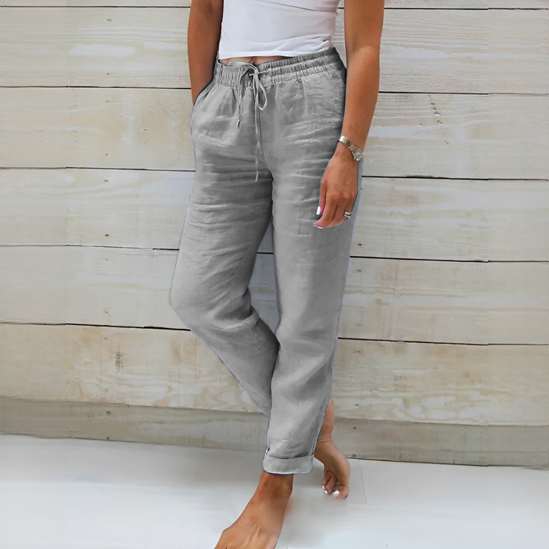 Susan - Pantalon Évasé et Confortable