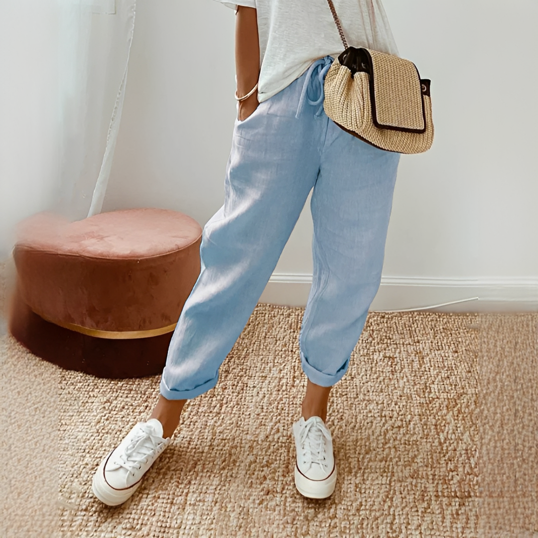 Whitney - Pantalon détente à taille élastique