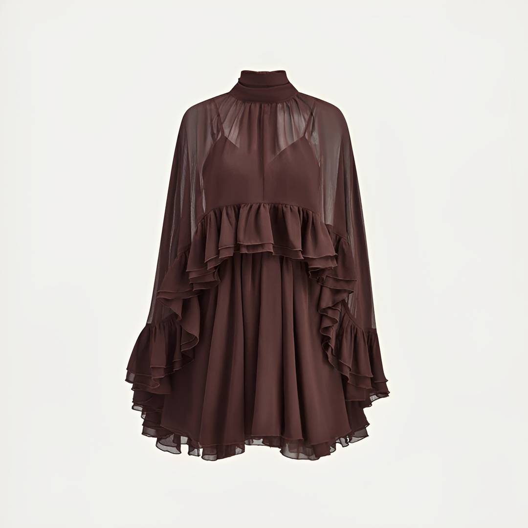 Zhuchin - Robe à volants élégante