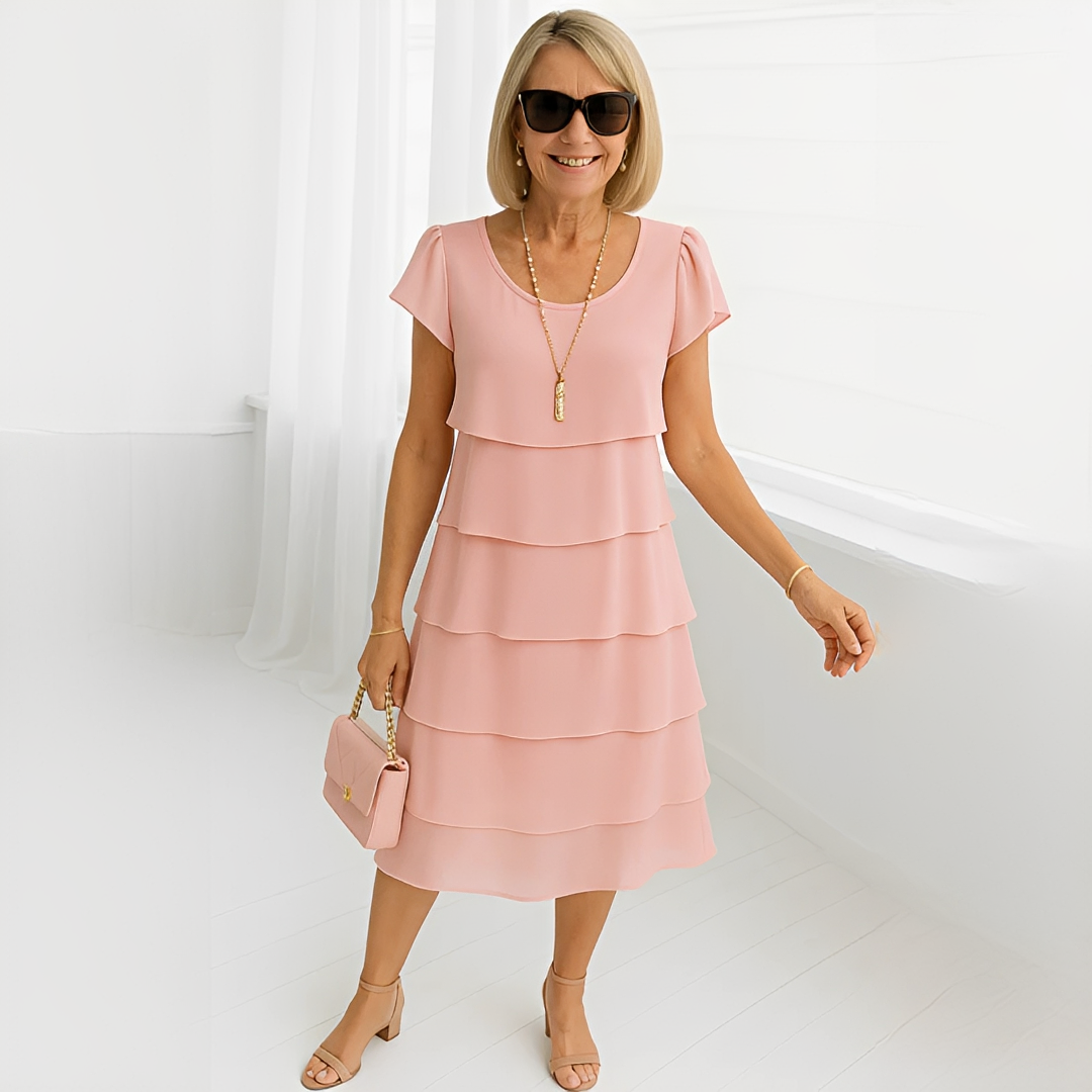 Keren - Robe midi élégante