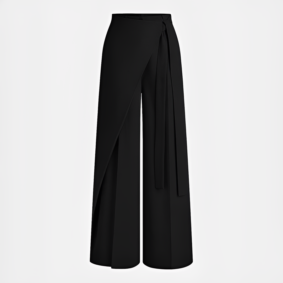 Leilani - Pantalon large et asymétrique
