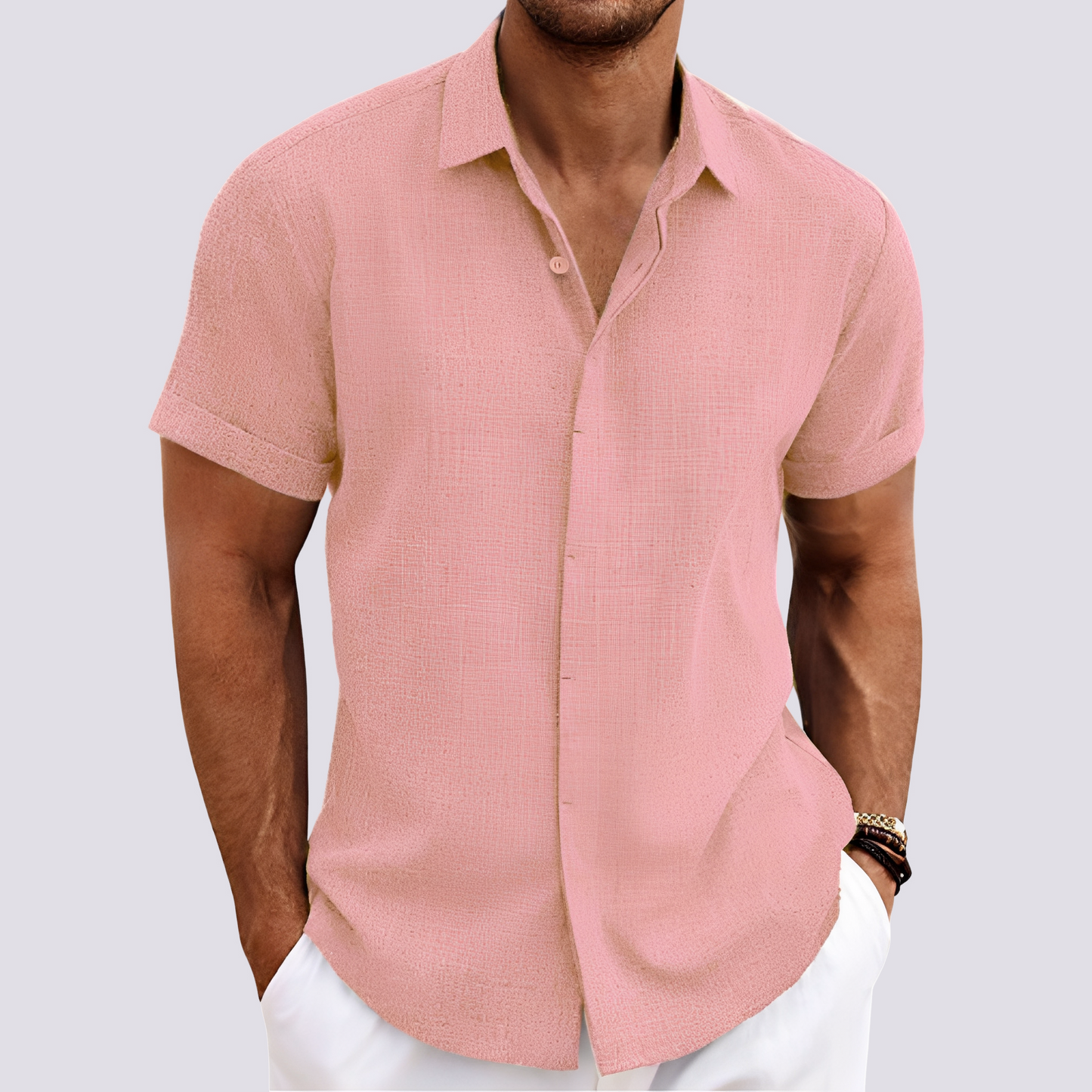 Jamie – Chemise pour homme – confortable et décontractée