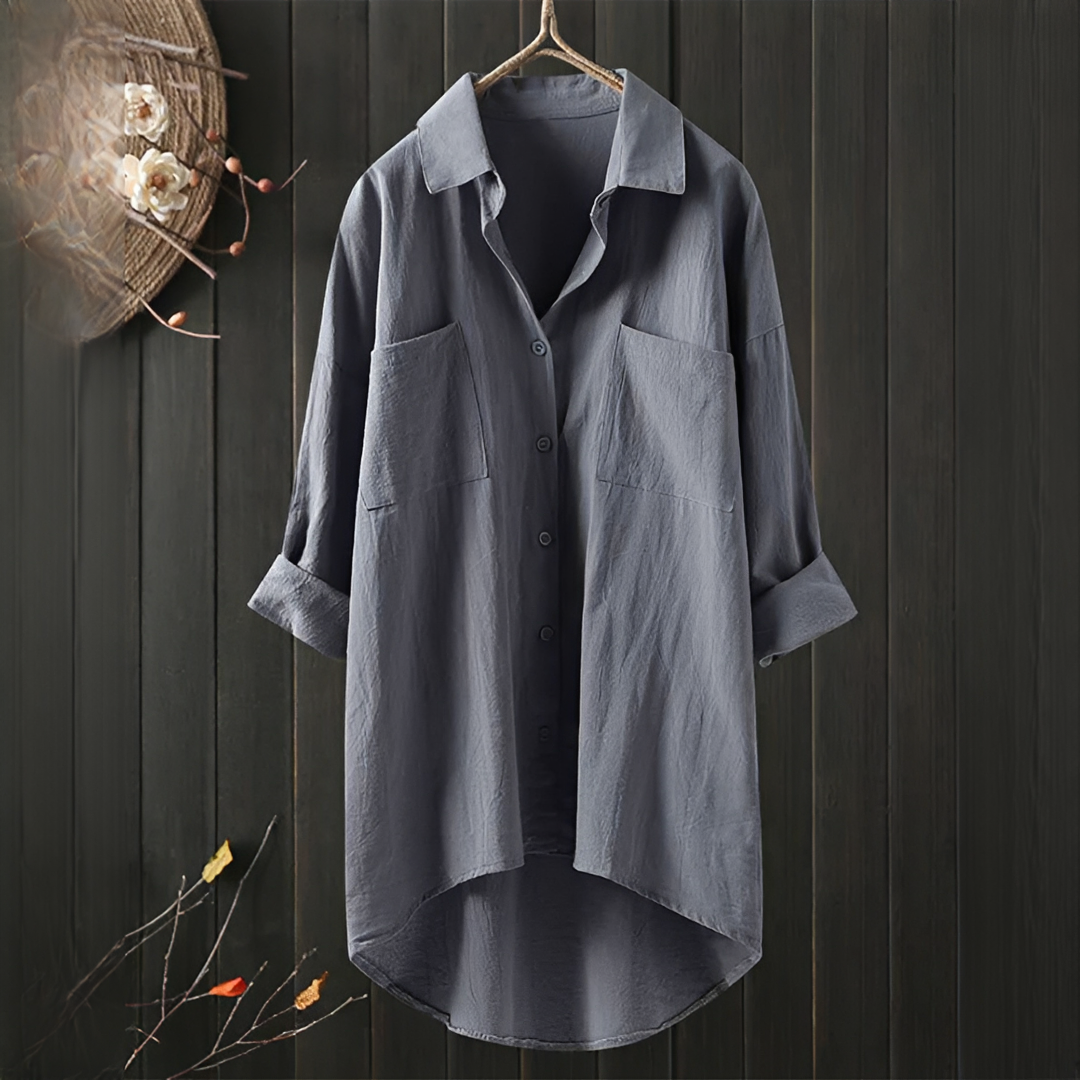 Ziva - Chemise Lâche Décontractée