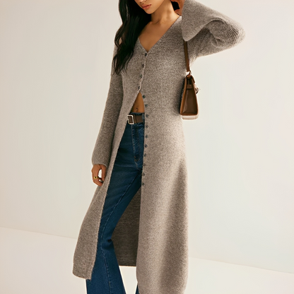 Zoey - Robe stylée col en V