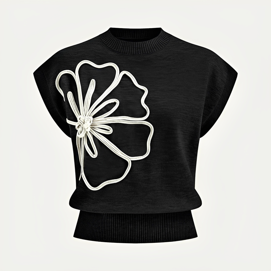Jocelyn - Haut floral décontracté