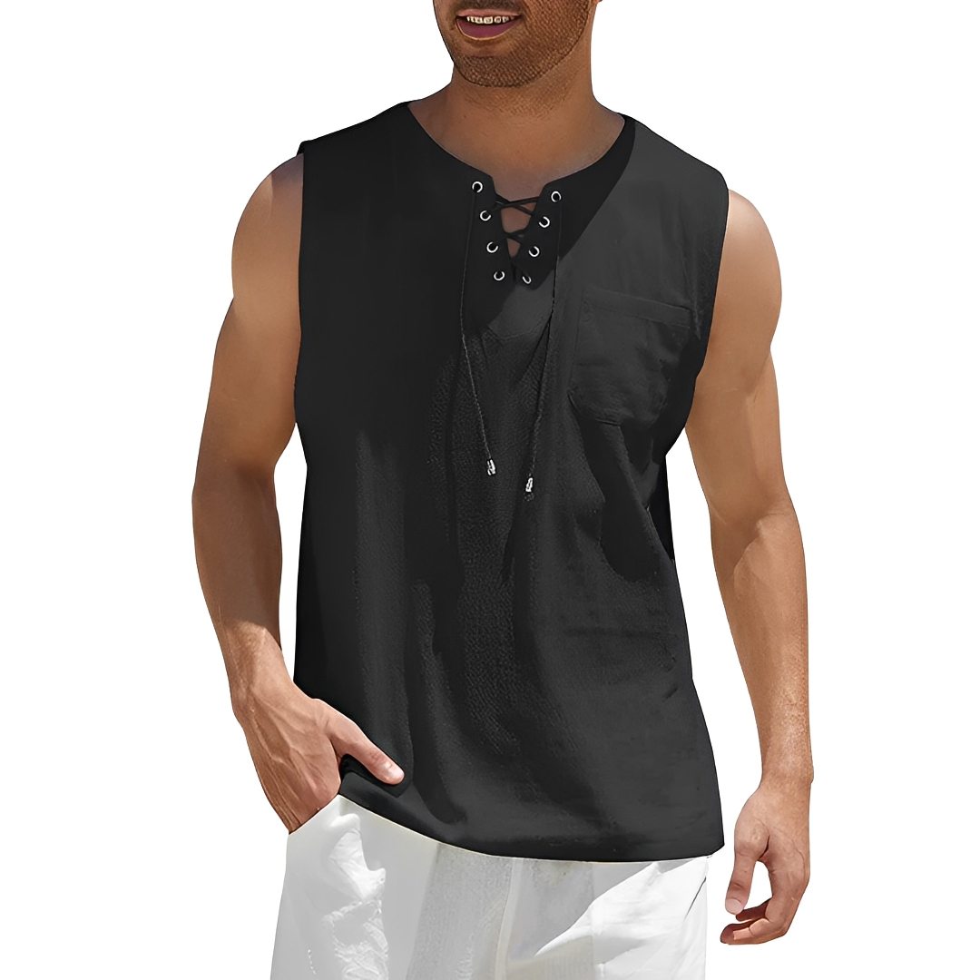 Junziem - Chemise d'été légère et à la mode pour homme
