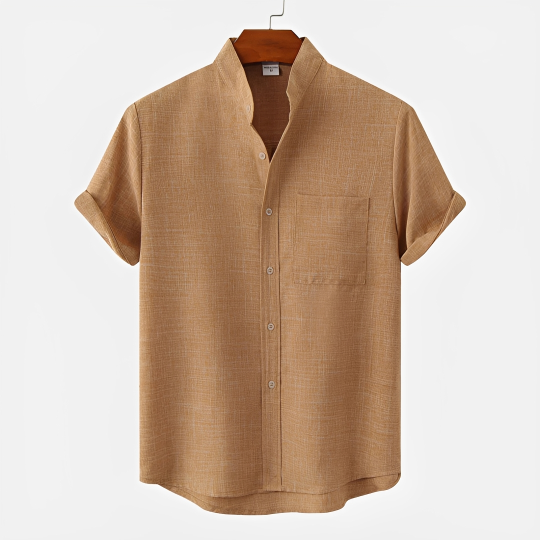 Hayden - Polo uni avec boutons