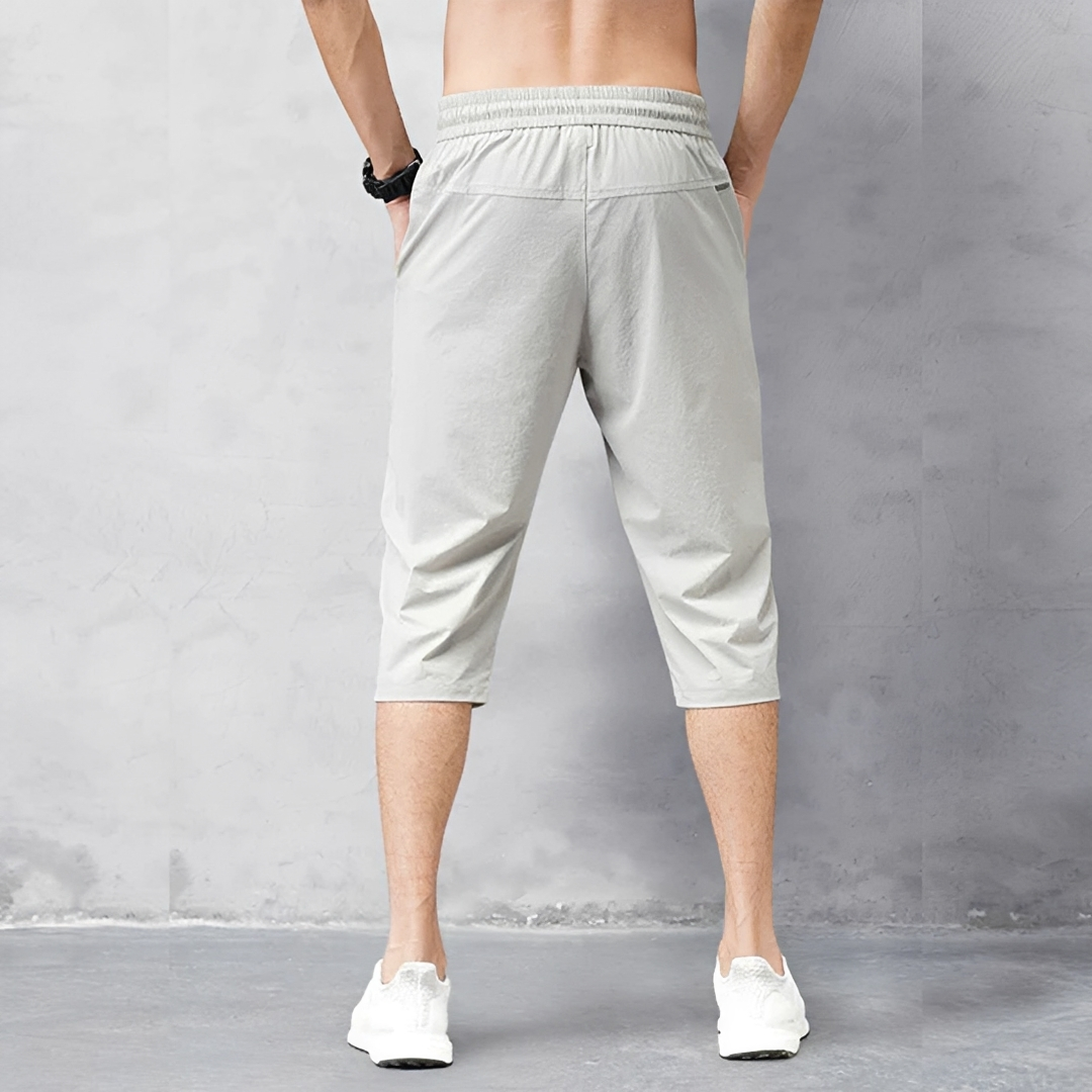 Dominick - Short Ample à Taille Élastique