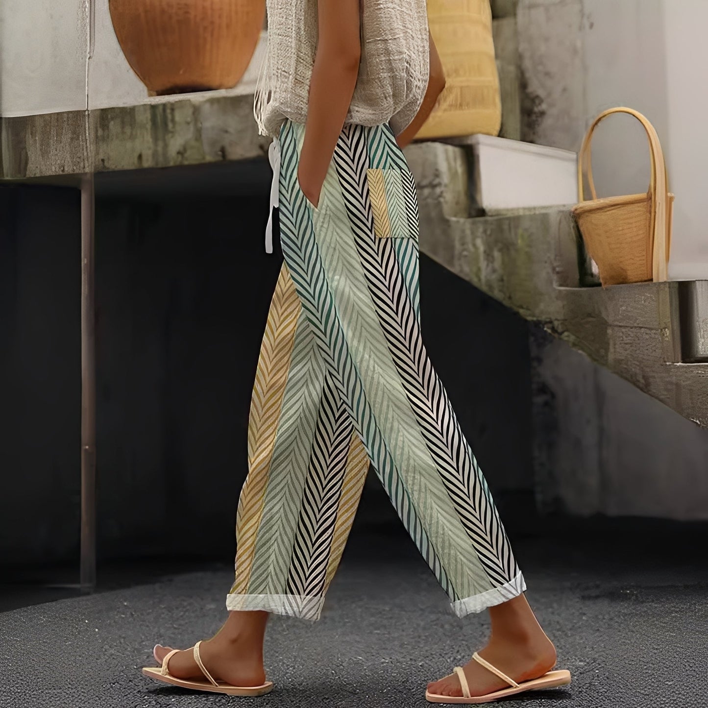 Tansy - Pantalon d'été chic pour femme