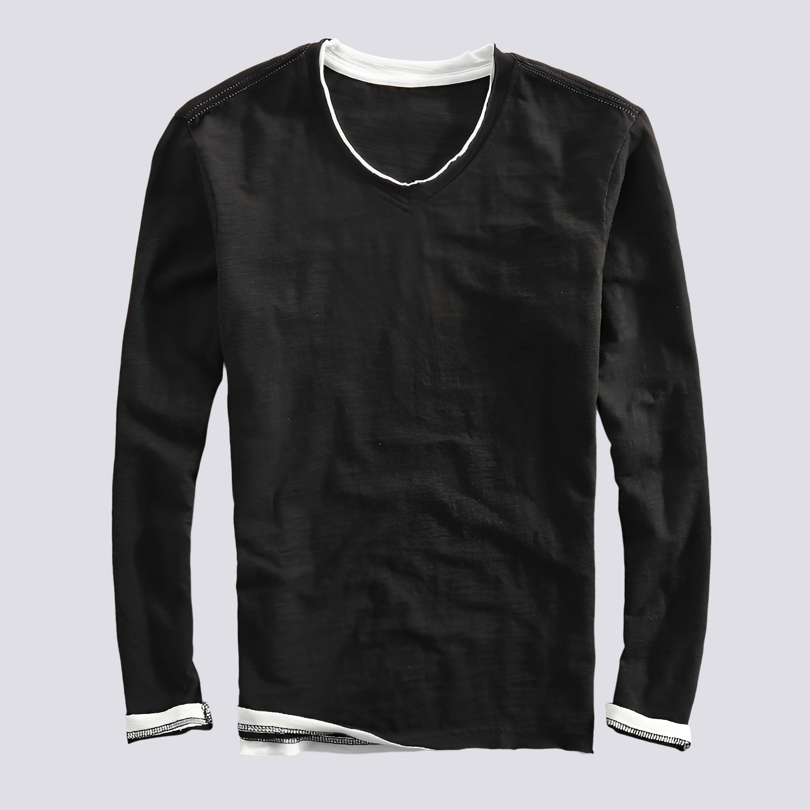 Jack - Chemise élégante à manches longues effet usé