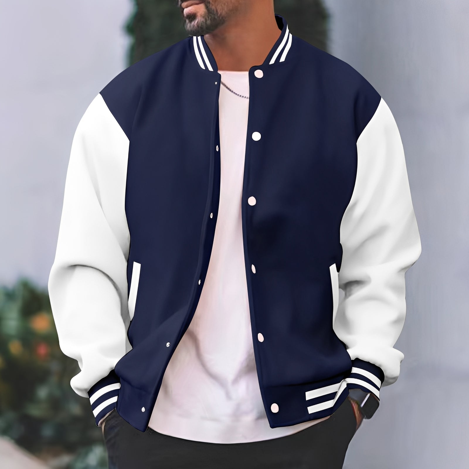 Greg - Veste bomber tendance et décontractée pour hommes