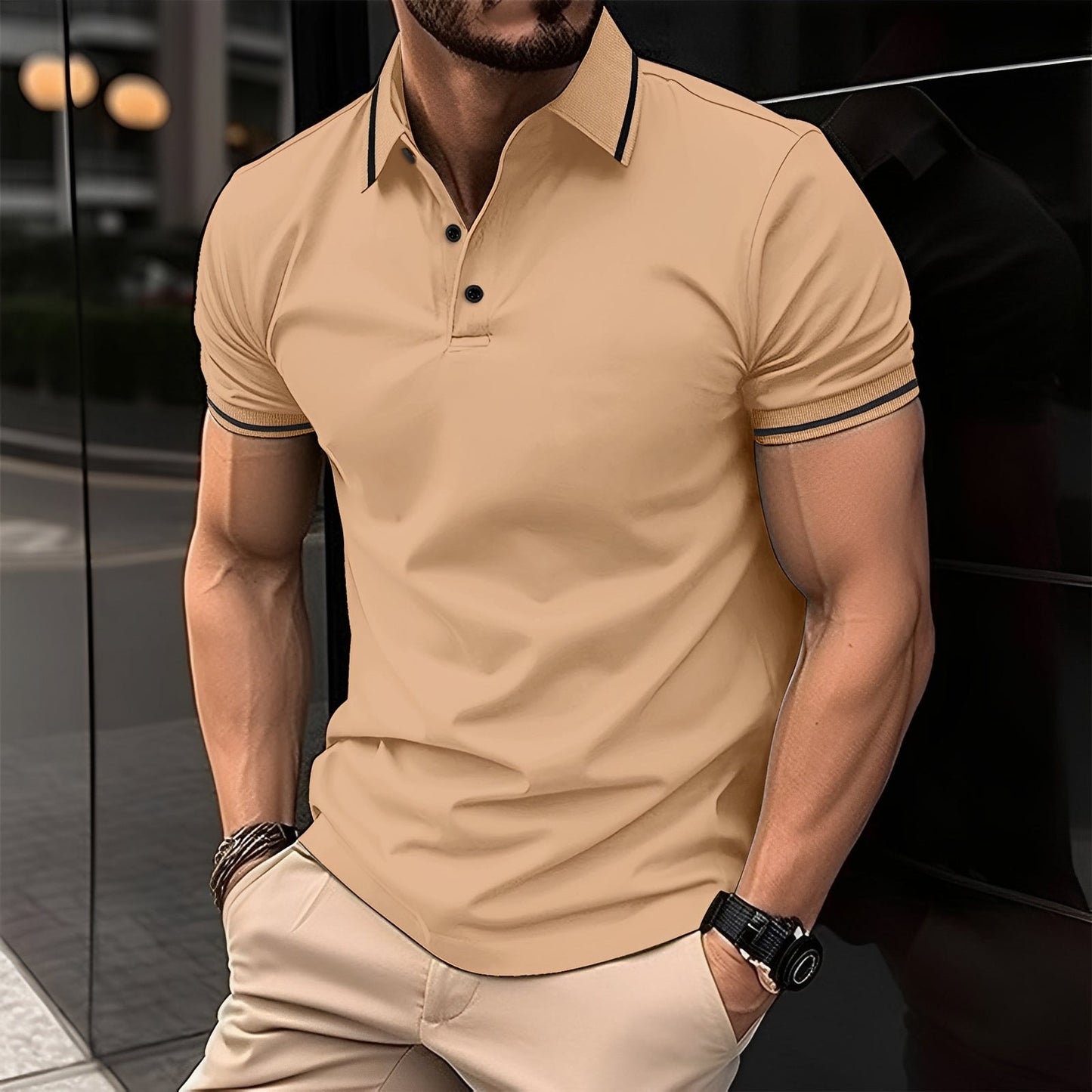 Frank - Polo avec col élégant