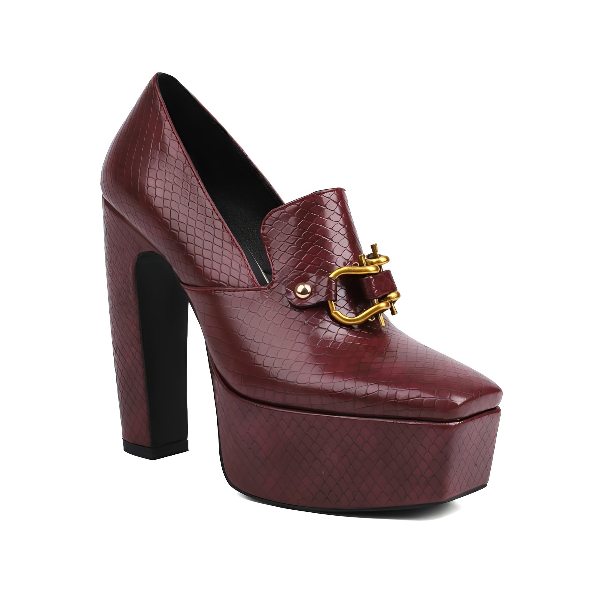 Jennie - Chaussures Élégantes à Talons Larges