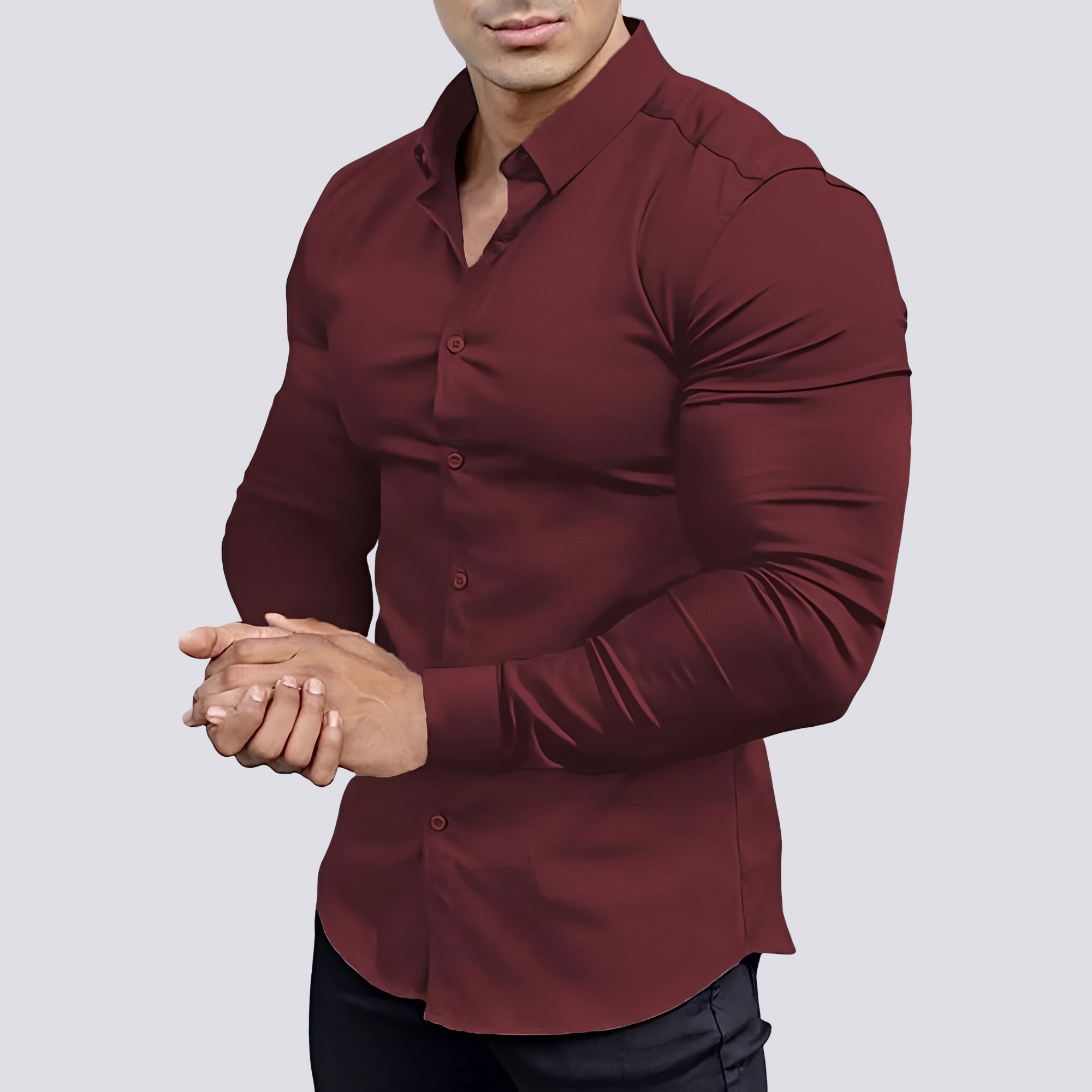 Benson - Chemise Ajustée et Décontractée