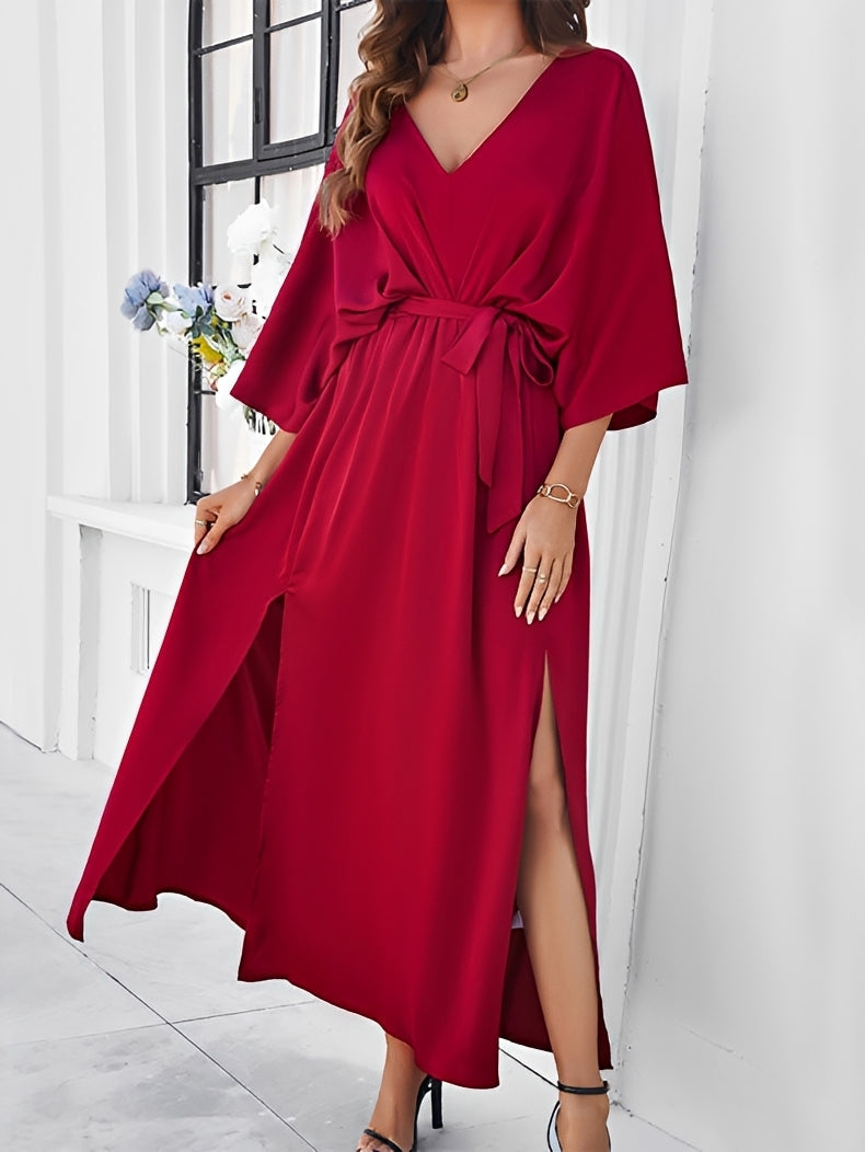 Eleanor - Robe longue fluide et raffinée