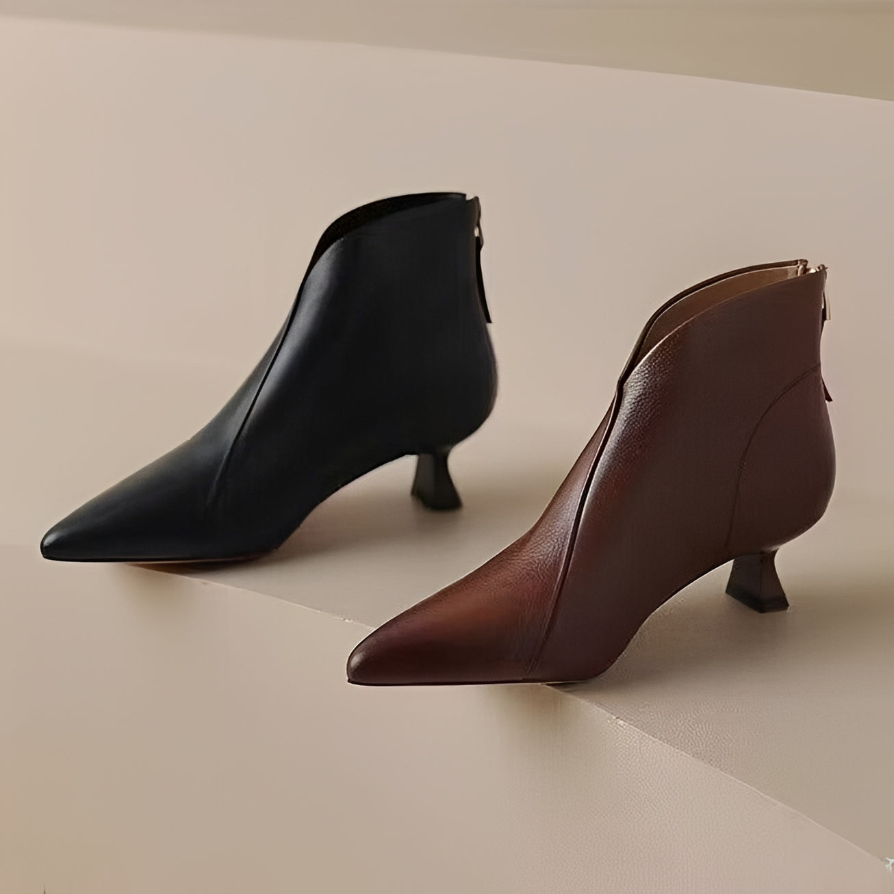 Samira - Bottines Élégantes à Talons