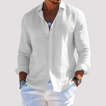 Dale – Chemise à manches longues pour hommes – Informelle et relax