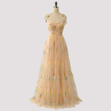 Livia - Robe de bal élégante avec motifs floraux