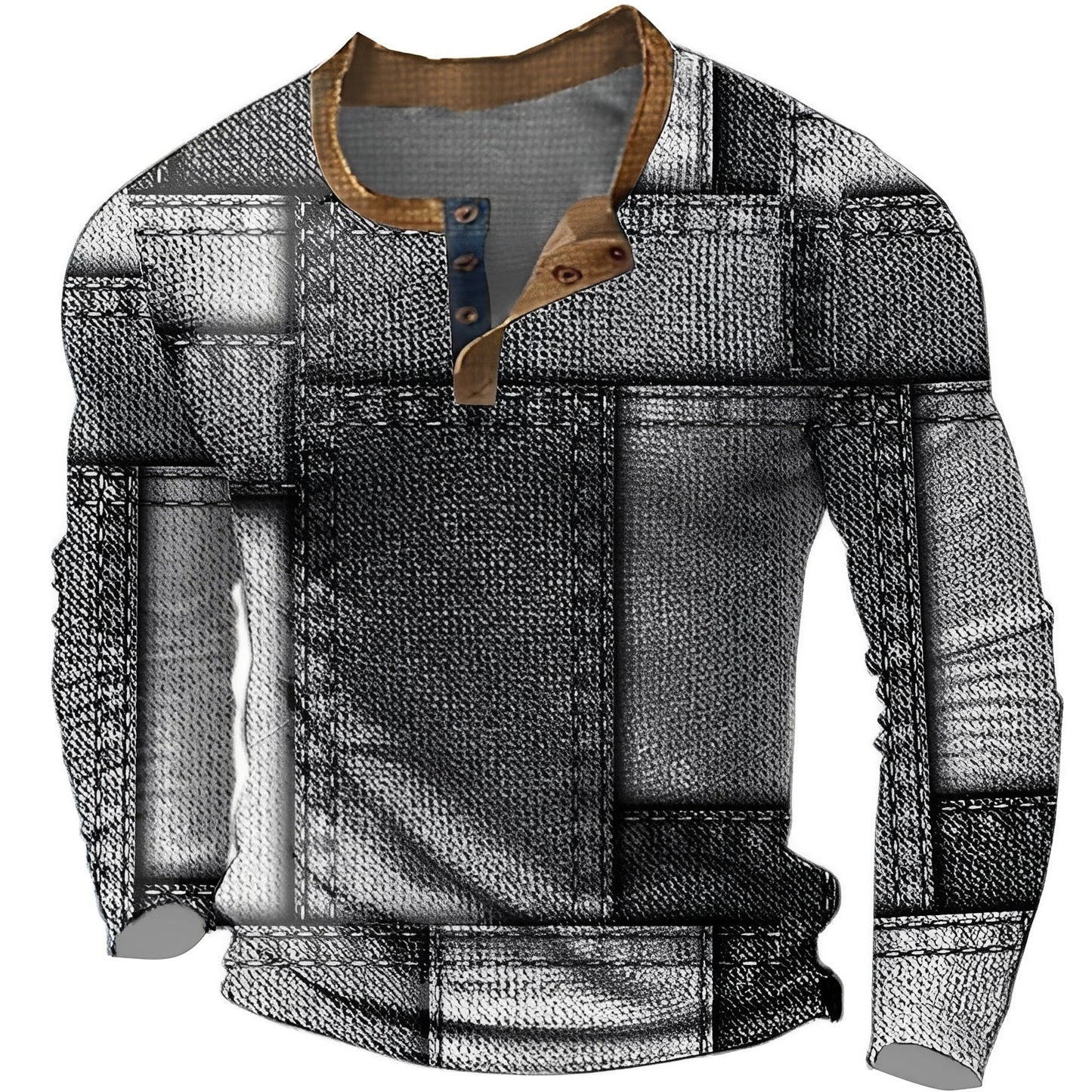 Sam - Chemise Homme à Manches Longues - Élégante et Décontractée