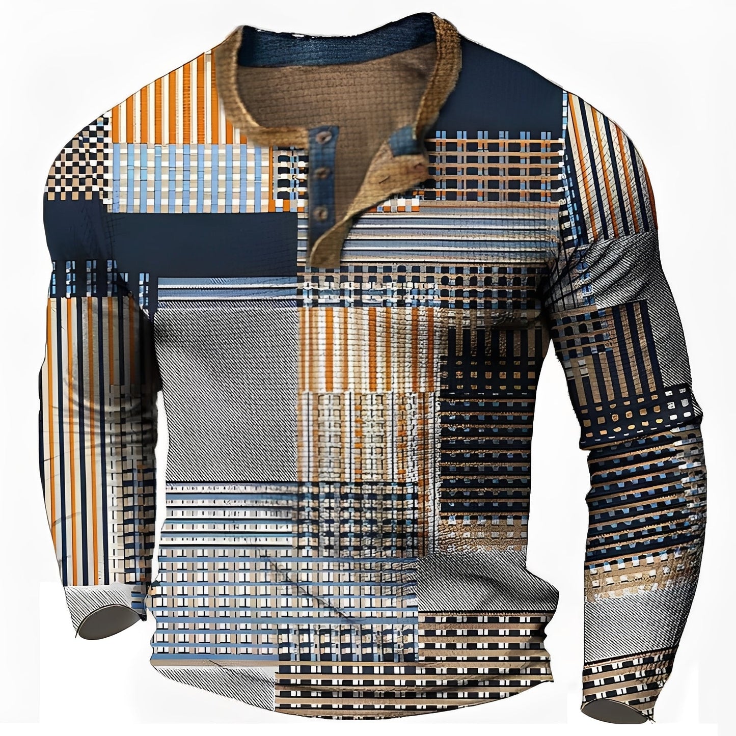 Sam - Chemise Homme à Manches Longues - Élégante et Décontractée