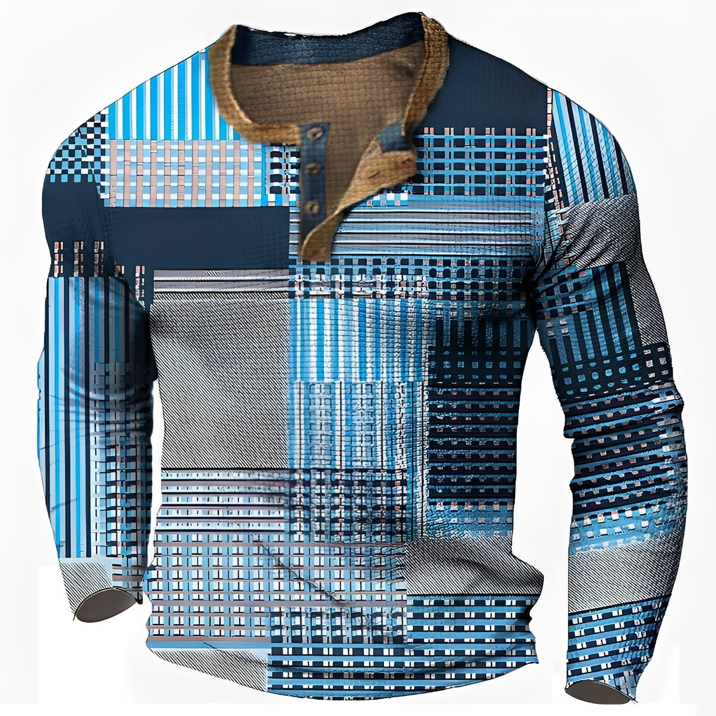 Sam - Chemise Homme à Manches Longues - Élégante et Décontractée