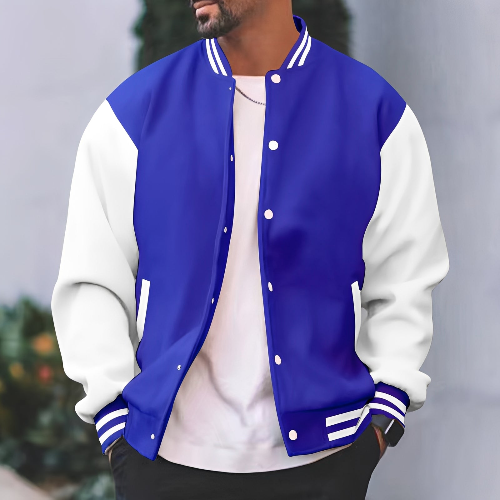 Greg - Veste bomber tendance et décontractée pour hommes