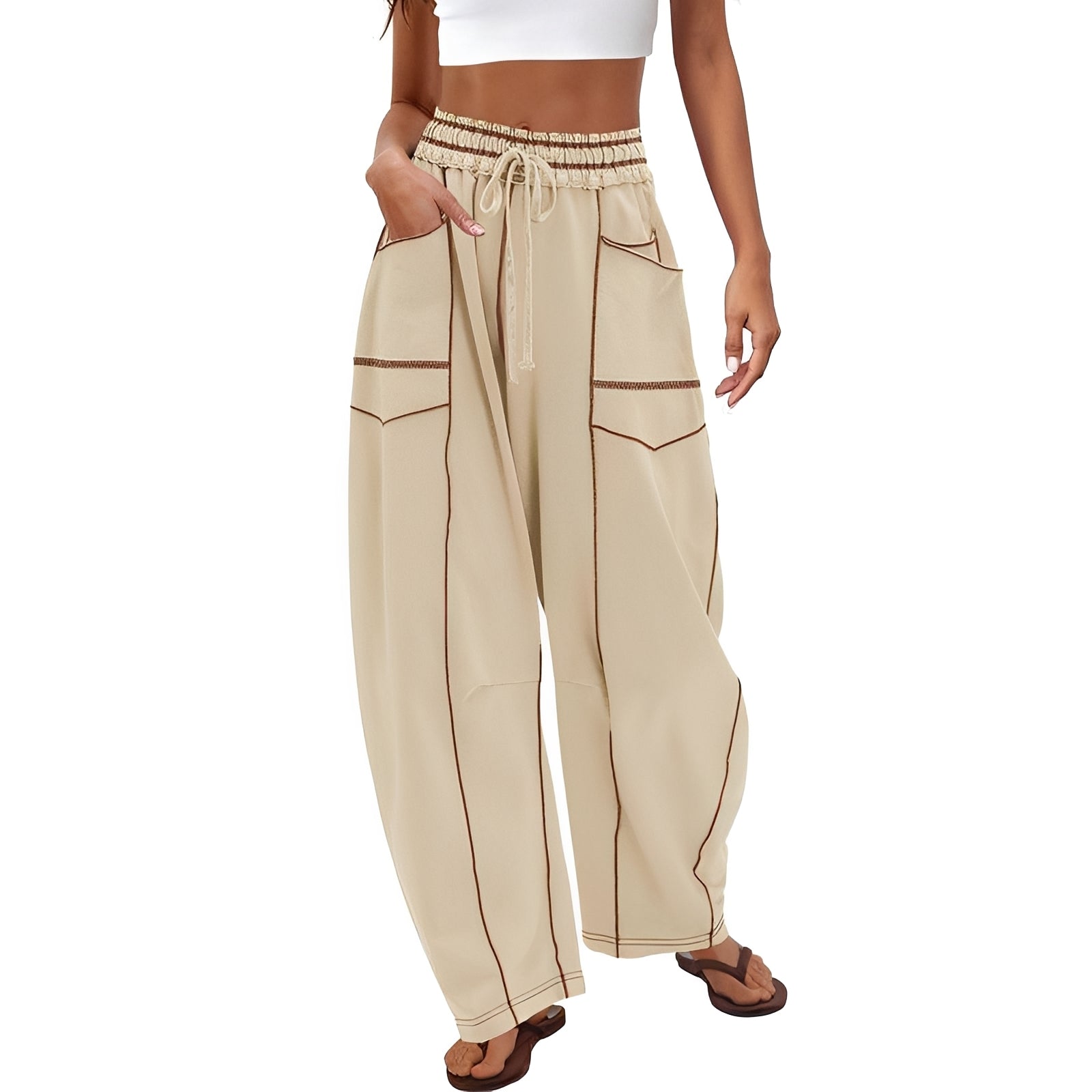 Marianne - Pantalon Élegant Ajusté