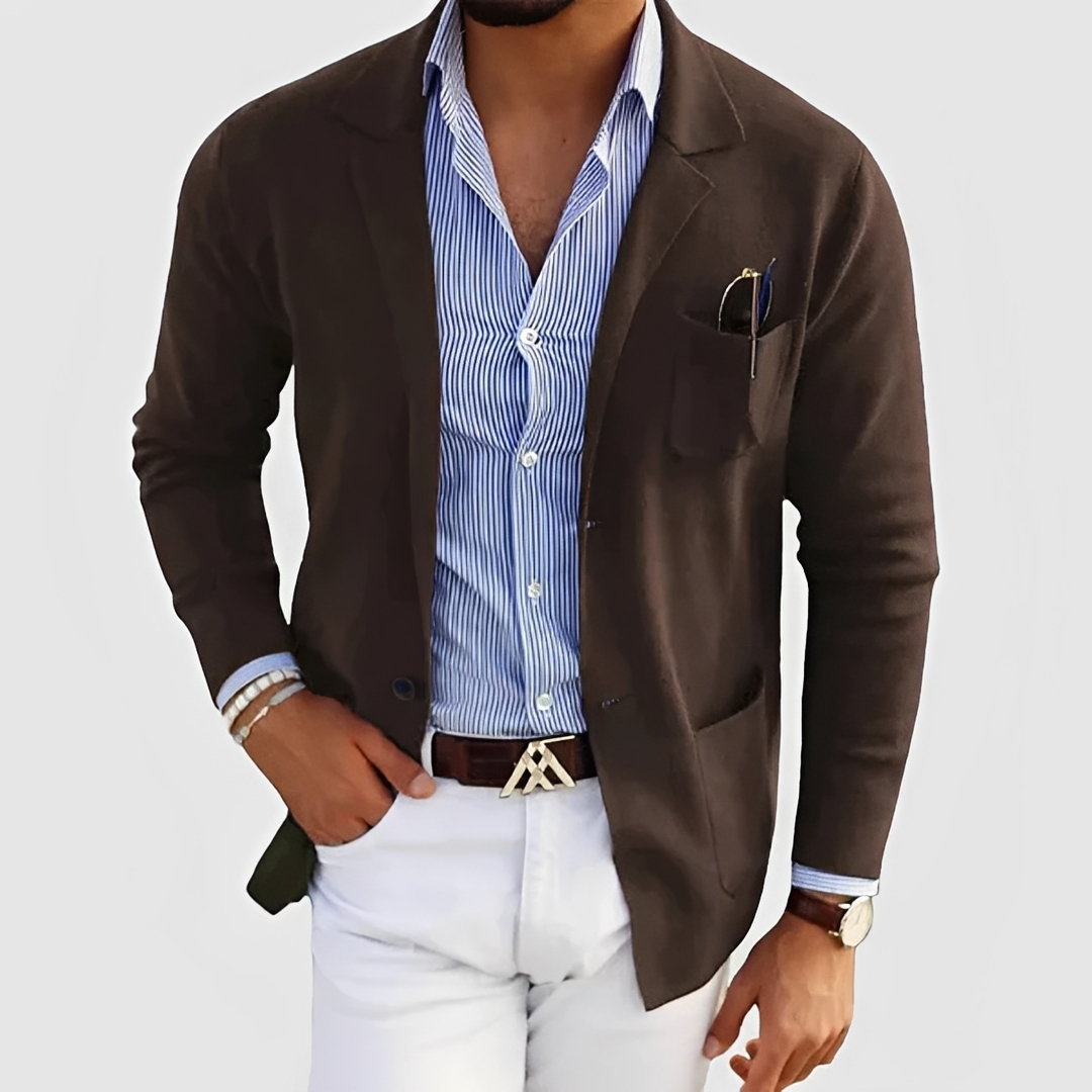 Toby - Veste Élégante à Boutons