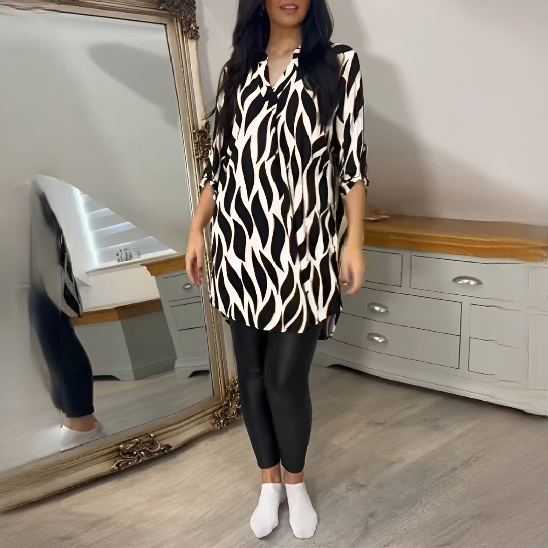 Desiree - Blouse élégante à col en V