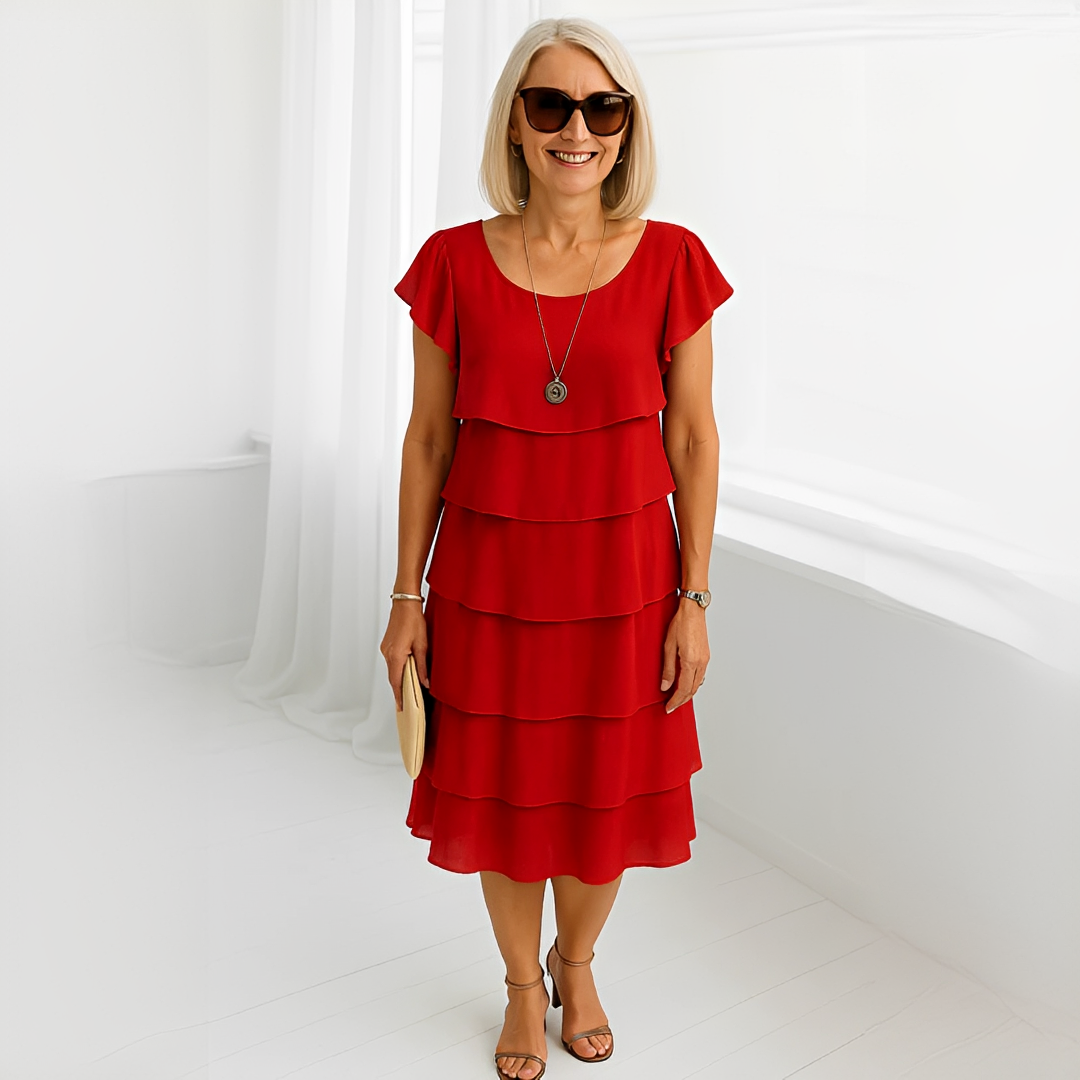 Keren - Robe midi élégante