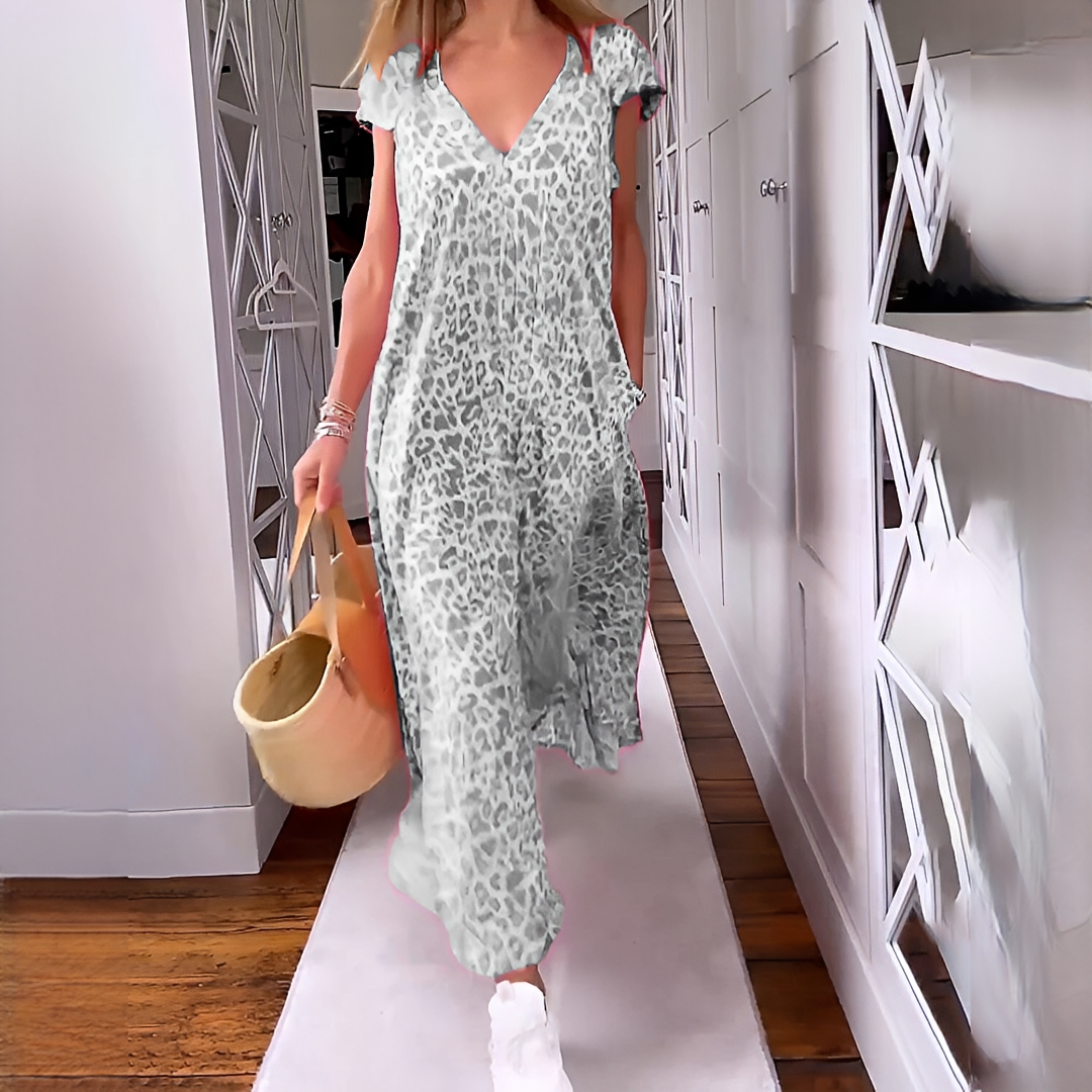 Elsie - Robe moderne à manches courtes