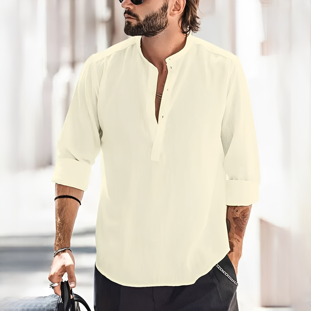 Enrico - Chemise d'été légère et à la mode pour homme