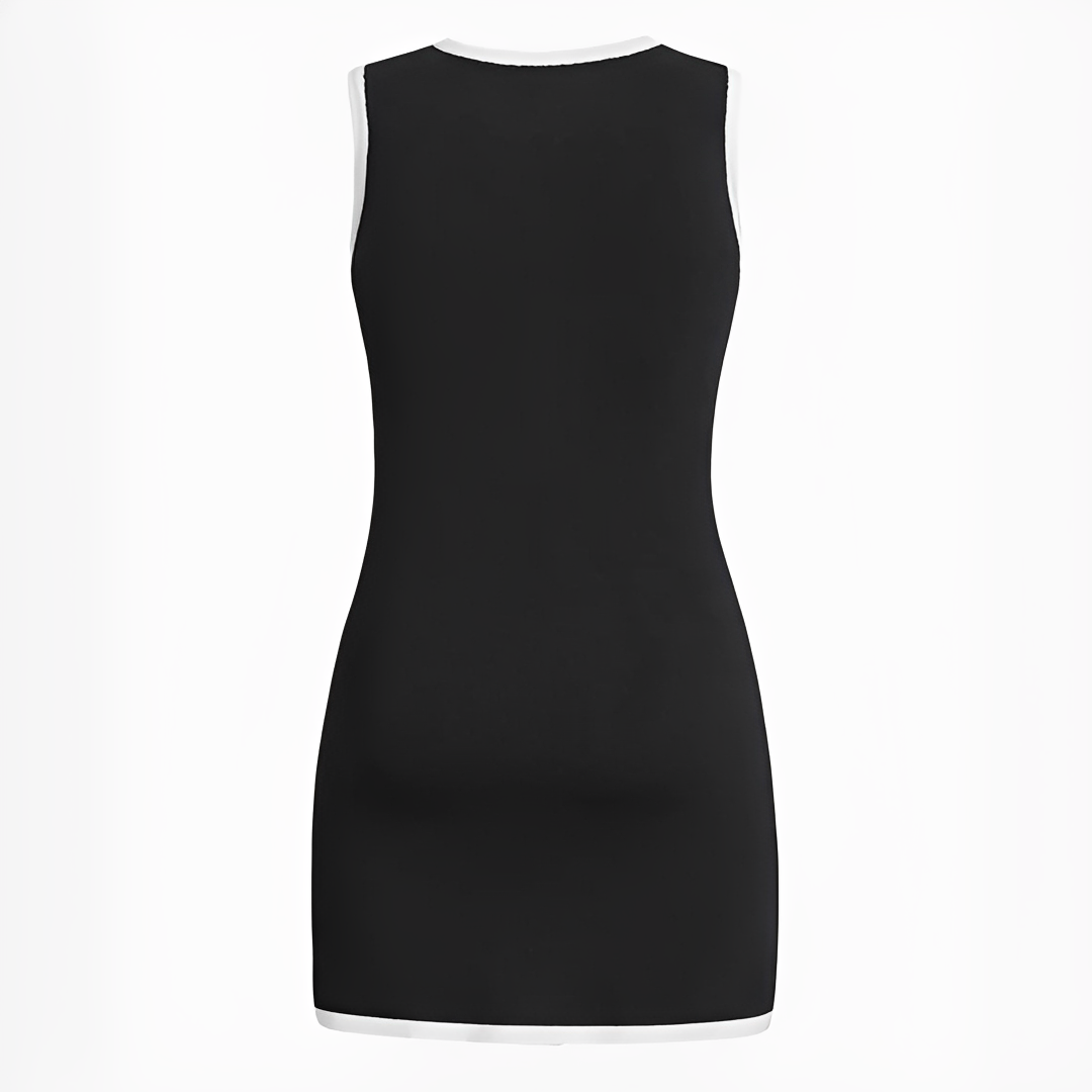 Delilah - Robe chic courte sans manches